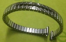 Vintage Hadley Roma 8 mm Silver Watchband - NOS
