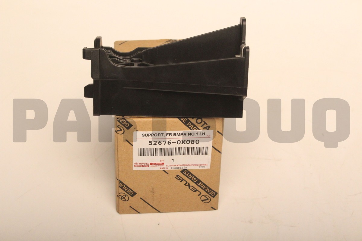526760K080 Genuine Toyota SUPPORT FR BUMPER S 52676-0K080 | eBay