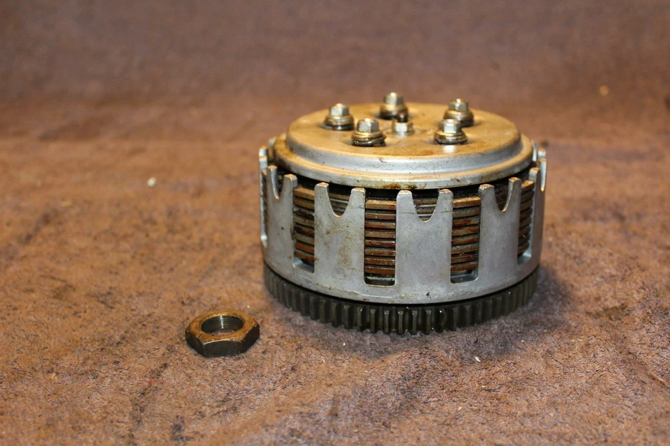 Yamaha Vision 550 XZ550R 1982 embrague completo con placas cubo de cesta Foto 2 de 4