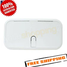 T-H Marine HDS-0714-2-DP 7"x14" Polar White Designer Series Non Locking Hatch