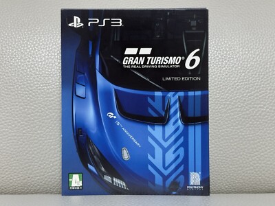 SUPER RARE Korean Gran Turismo 6 Sony PS3 Korean Limited Edition Complete