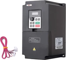 QNK 7.5KW 10HP 220V VFD 1 to 3 Phase Inverter Converter for CNC Spindle Motor