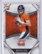 2016 Crown Royale Football Platinum Parallel Paxton Lynch #84 Broncos /49