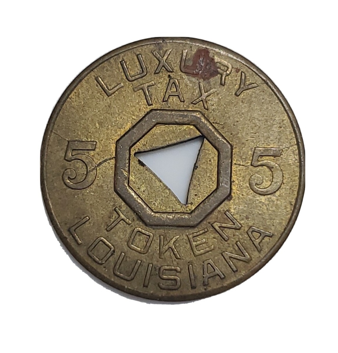 Louisiana, USA Trade Token: Luxury Tax 5 5 TC-89076 | eBay