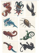 Classic Vending Machine Temporary Tattoo lot of 15
