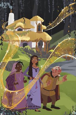 Disney Wish - Collage Poster 1 (Family) - Poster