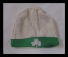 Shamrock Baby Hat Newborn by Cutie Pie