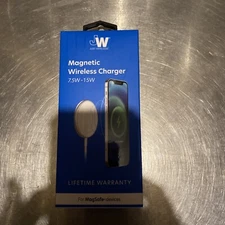 JUST WIRELESS Magnetic Wireless Charging Pad Fast Wireless Charging