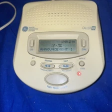 Vintage GE Digital Answering Machine And Caller ID. Model 2-9991A