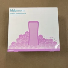 Frida Mom Instant Ice Maxi Pads 2-in-1 Absorbent Pads Postpartum Recovery 8 Ct