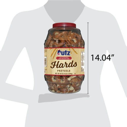 Utz Old Fashioned Sourdough Hards Pretzels, 64 oz Barrel - Picture 3 of 4