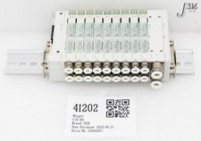 41202 CKD 9-SLOT PNEUMATIC MANIFOLD N3E0660-MU
