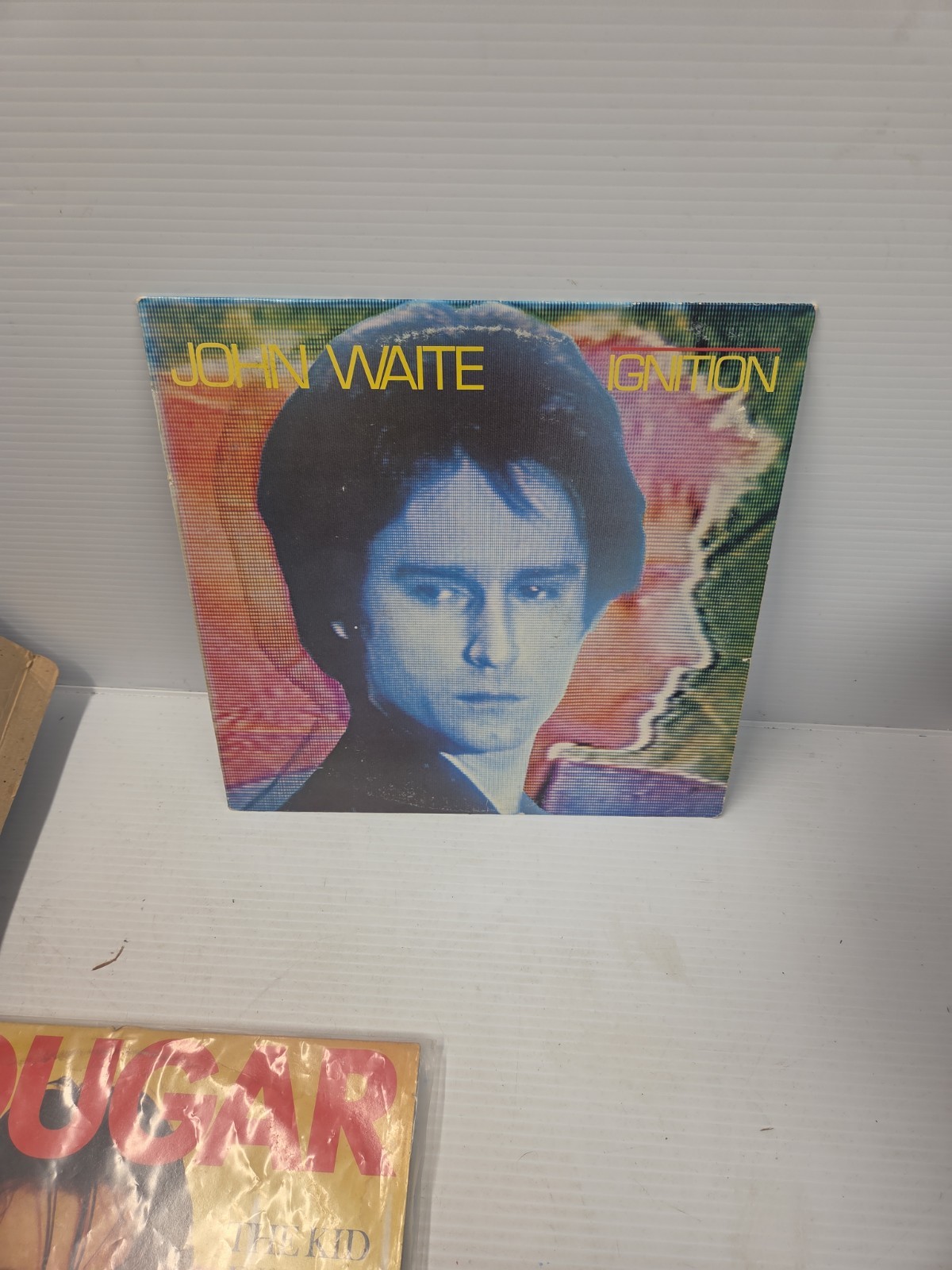 John Waite Ignition LP Vinyl Record 1982 Vintage VG