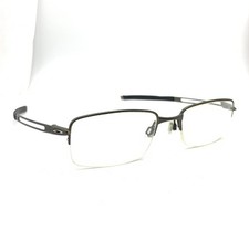 Oakley Eyeglasses Frame Frag OX5045-0353 Pewter Rectangle Half Rim 53-19-140 T4
