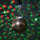 Yescom 16" Large Disco Ball with Motor and Light Rotator & 2PCS RGB Spotlights — photo 2