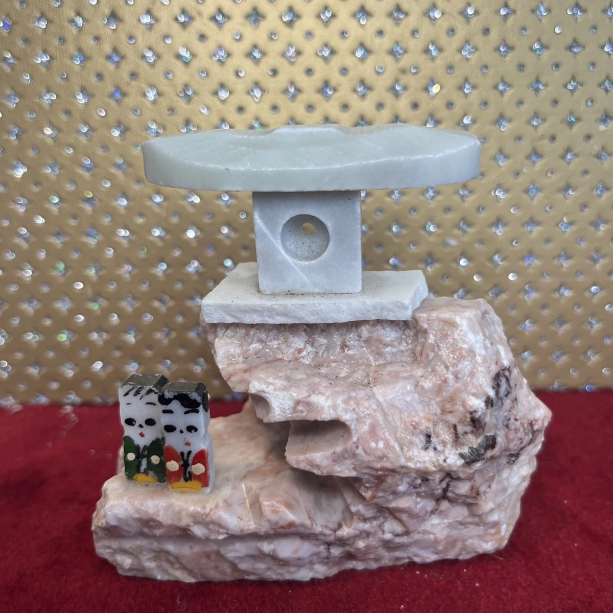Multi-Color Stone Post - 1940 Japanese Antiques for sale | eBay