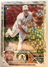 2023 Topps Update Garrett Acton Rookie RC Silver Foil A’s US192