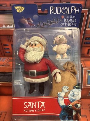 Rudolph the Red-Nosed Reindeer Memory Lane Santa Action Figure