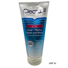 Clearasil Ultra Acne  Marks Wash and Mask 6.78 oz SEE ALL IMAGES READ DETAILS