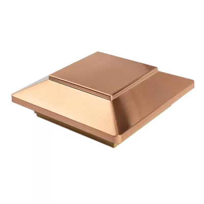 #ad 6 In. X 6 In. Victoria Copper Plateau Pressure Treated Wood Post Cap $27.21
