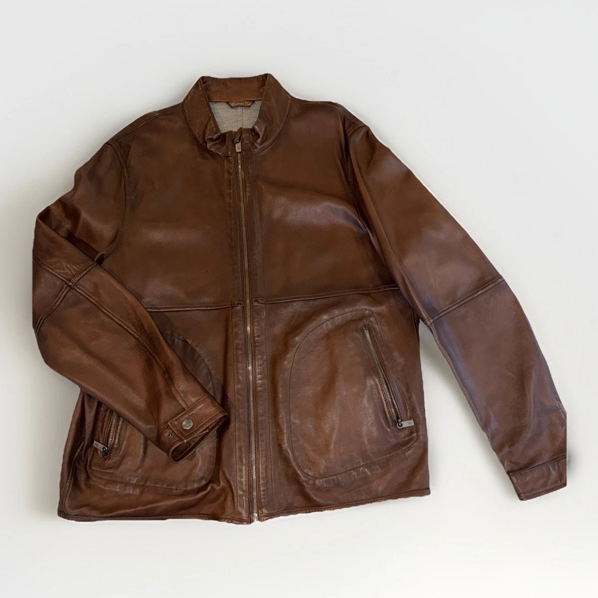 Massimo Dutti Coats, Jackets & Vests Leather Outer Shell for Men