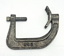Bonney Forge Tool Conduit C Clamp No. 993 Jaw Opens to 3-1/2" Rare Tool USA