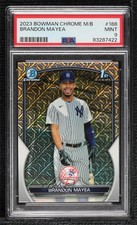 2023 Bowman Chrome Prospects Mega Box Mojo Refractor Brandon Mayea PSA 9 1u6