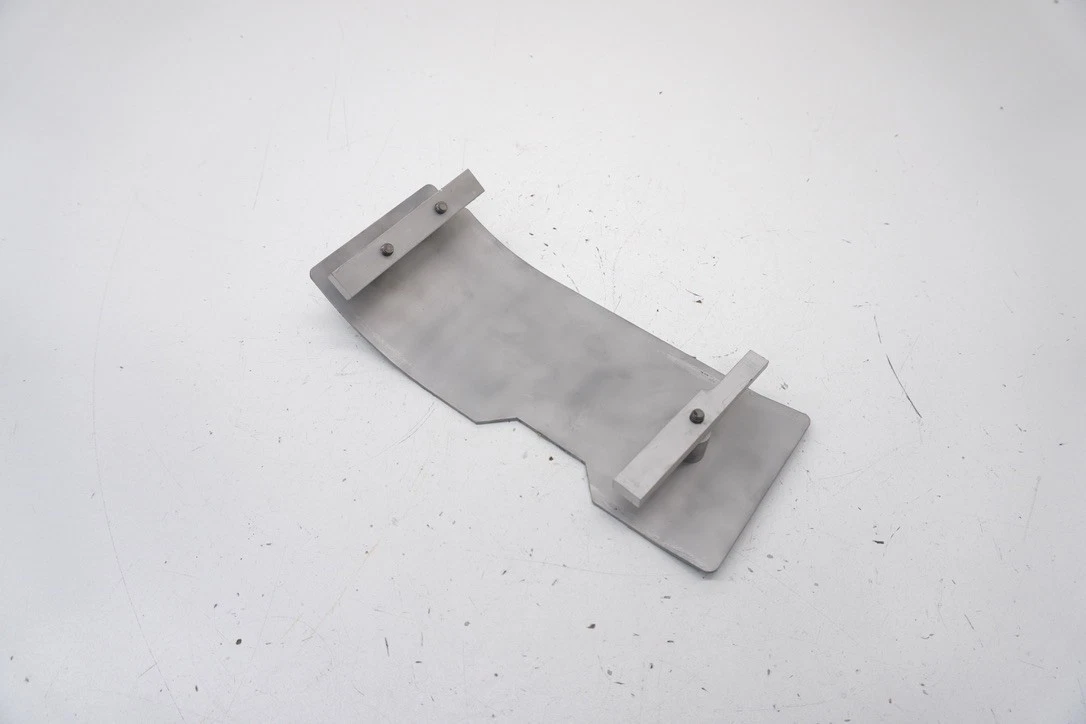 1999 KTM 300 MXC Acerbis Skid Plate Aluminum Frame Engine Guard Cover Silver