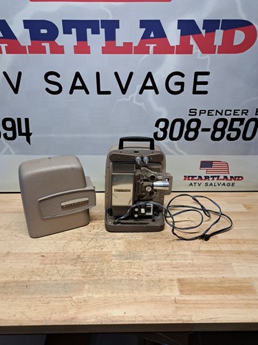 Bell & Howell Autoload 8MM Movie Projector Design 266A  Working R10 - Afbeelding 1 van 17