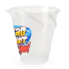 Large & Extra Large Clear Crabbing Bucket  Perfect for Beach Adventures