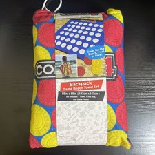 Connect 4 Backpack Game Beach Towel Set 58"x58" Tote Bag Game Pieces