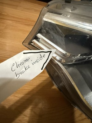 2014-2016 BMW 4 Series Left Headlight P/N A97460629-01 OEM SML Broke Inside Used