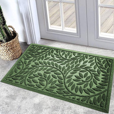 Front Door Mat Entrance,Durable Heavy Duty Welcome Mat,Thick Absorbent Natural R
