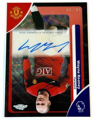 2025-26 Topps Chrome Premier League - Autographs Wayne Rooney #CA