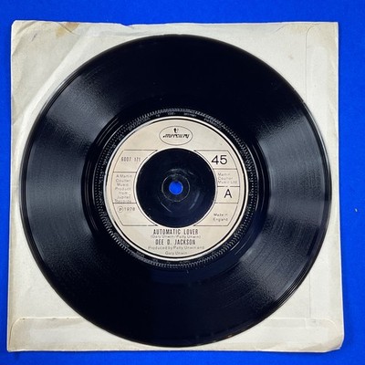Dee D. Jackson, Automatic Lover/Didn't Think You'd DO It 7  Vinyl Single Record