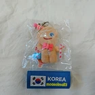 CookieRun Kingdom Happy Brave Day GingerBrave Plush Doll  Keyring Keychain 8cm