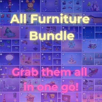 #ad Disney Dreamlight Valley ALL Premium Furniture 1500 Items Fast Delivery EUR 20.95