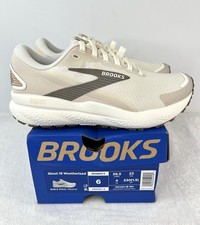 Brooks Ghost 16 Weatherized Running Shoes Almond Peach Coconut Falcon Womens 6 B