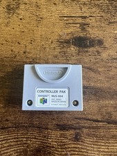 Official Nintendo 64 N64 OEM Video Game Memory Card Controller Pak