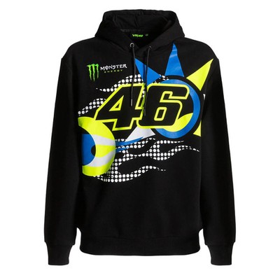 Valentino Rossi Monster Energy Kapuzenpullover ''Sonne und Mond'' - schwarz