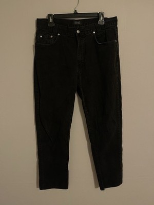 パンツ swag yoko archive versace jeans black Versace Classic V2 Made in Italy Vintage Y2K Black Denim Jeans