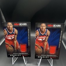 Panini NBA Hoops Rookie Remembrance Bradley Beal Washington Wizards 2 Card Lot