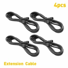 4x 4Pin 10ft Extension Wire Cable Cord For RGB LED Rock Light / Halo Chasing Pod