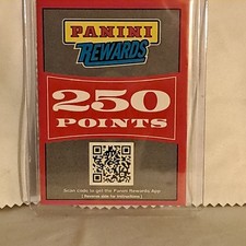 Panini Rewards Unused 250 Points Redemption Card From NFL Pack