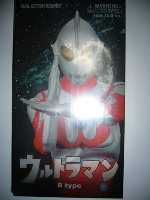 Real Action Heroes Limited Ultraman B-type Medicom Toy Figure Hero Japan Gift