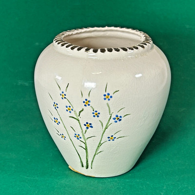 Wilf Hodder Cornish Pottery Vase Truro 1998 handbemalt Studioware