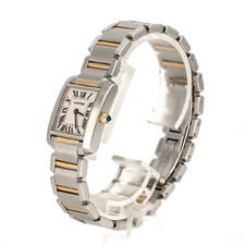 Cartier Tank Francaise SM Combo W51007Q4 SSxYG Quartz from JAPAN 2