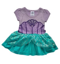 Disney Princess Ariel The Little Mermaid Tulle Costume Dress 12 Months