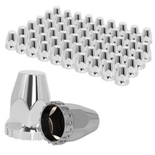 33mm Screw On Lug Nut Covers 60 Pack, 33mm X 2-3/4" Plastic 33mm Dia X 2-3/4"