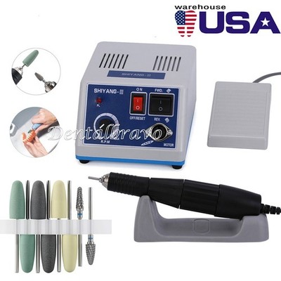 Dental Lab Marathon Micromotor Unit+35K rpm Motor Handpiece  /Silicone Polishers